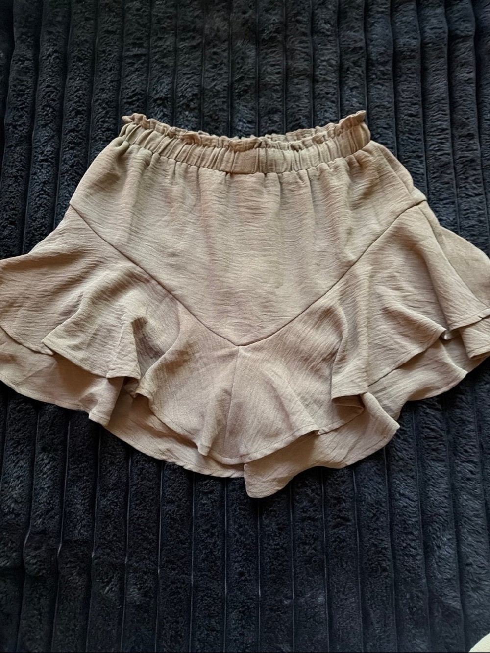 Tiered Ruffle Drawstring Skort - Picture 3 of 5